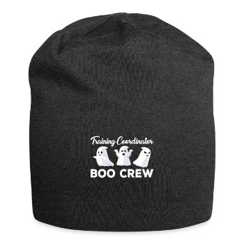 Creepy Training Coordinator Boo Crew Halloween - Jersey Beanie - charcoal grey - Front