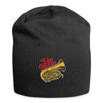 Fanfarenzug Tuba Jahreszeit - Jersey-Beanie - Schwarz - Vorne