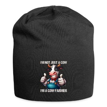 Farmer Cow - Jersey Beanie - black - Front