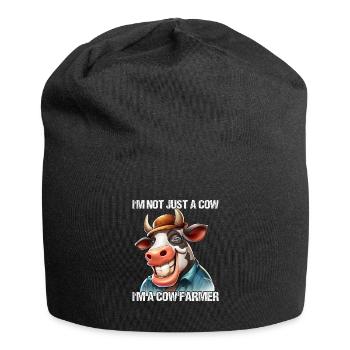 Farmer Cow - Jersey Beanie - black - Front