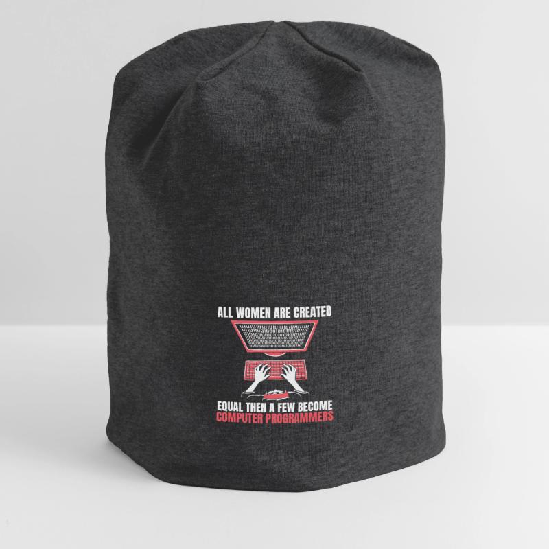 Entwickler Coder Programmierer Computer Jersey-Beanie