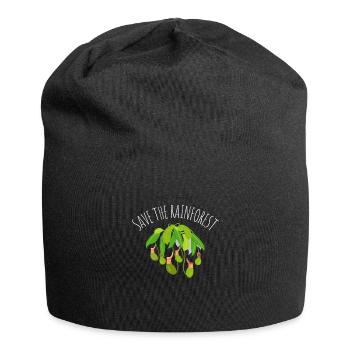 Save The Rainforest - Jersey Beanie - black - Front