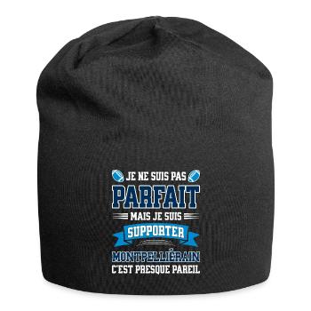 Montpelliérain Montpellier Rugbyman Rugby Humour - Bonnet en jersey - noir - Devant