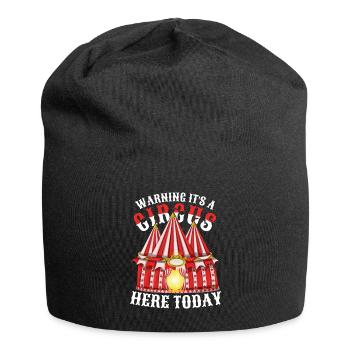 Zirkus Zelt Zirkus Artist Geschenk Lustiges Zirkus - Jersey-Beanie - Schwarz - Vorne