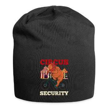 Zirkus Security Zirkus Artist Bär Geschenk Zirkus - Jersey-Beanie - Schwarz - Vorne