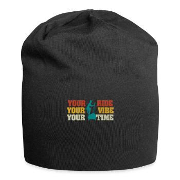 Your Ride Your Vibe Your Time Ergometers - Jersey Beanie - black - Front