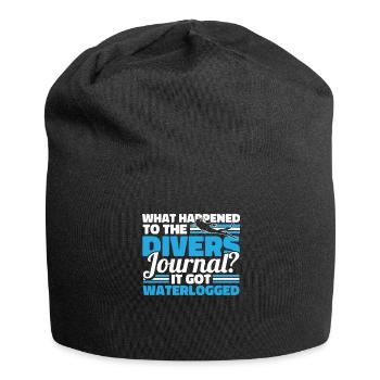 Diving Diver Commercial Diving - Jersey Beanie - black - Front