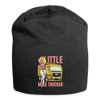 Truck driver Trucker Truck driver - Jersey Beanie - black - Front