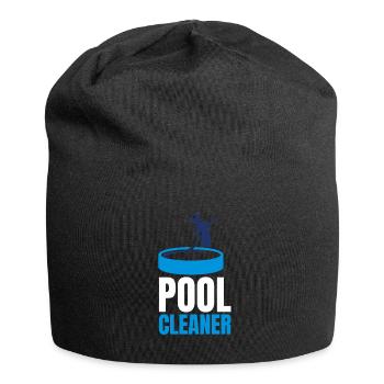 Entretien de piscine et nettoyeur de piscine - Bonnet en jersey - noir - Devant