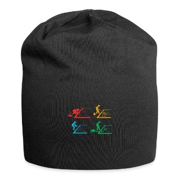 Entretien de piscine et nettoyeur de piscine - Bonnet en jersey - noir - Devant