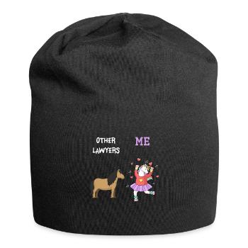 Autres avocats Me Licorne Cheval - Bonnet en jersey - noir - Devant