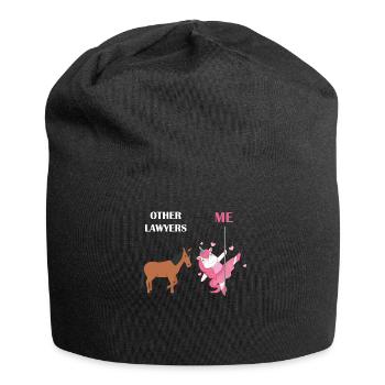 Autres avocats Me Licorne Cheval - Bonnet en jersey - noir - Devant