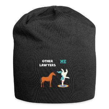 Autres avocats Me Licorne Cheval - Bonnet en jersey - noir - Devant