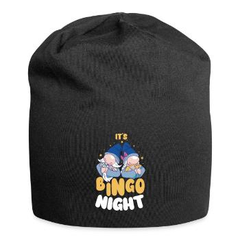 Es Ist Bingo-nacht Bingo - Jersey-Beanie - Schwarz - Vorne