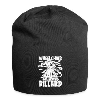 Billard Fauteuil roulant - Bonnet en jersey - noir - Devant