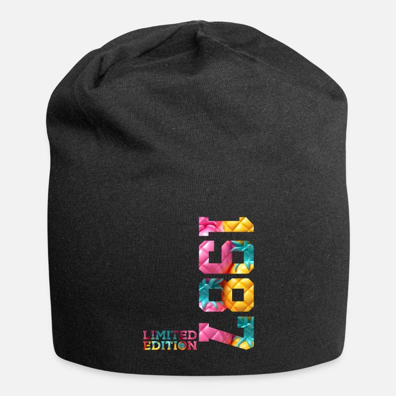 39. GEBURTSTAG LIMITED EDITION 1987 - Jersey-Beanie - Schwarz