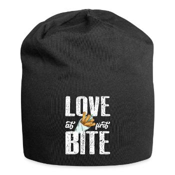Coup de foudre les churros mexicains - Bonnet en jersey - noir - Devant