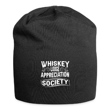 Whisky Whiskey - Jersey-Beanie - Schwarz - Vorne