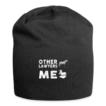 Autres avocats Me Licorne Cheval - Bonnet en jersey - noir - Devant