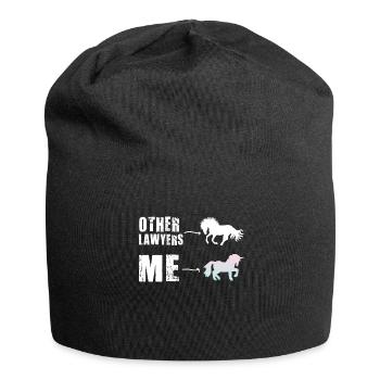 Autres avocats Me Licorne Cheval - Bonnet en jersey - noir - Devant