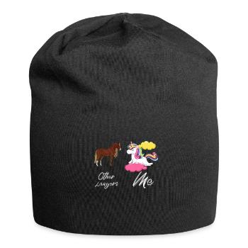 Autres avocats Me Licorne Cheval - Bonnet en jersey - noir - Devant