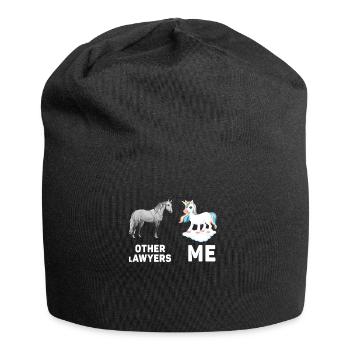 Autres avocats Me Licorne Cheval - Bonnet en jersey - noir - Devant