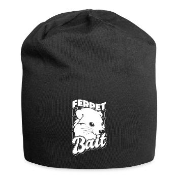Putois furet - Bonnet en jersey - noir - Devant