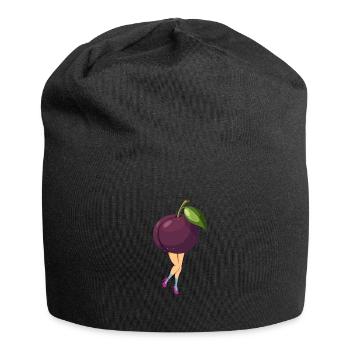 Prunes fraîches - Bonnet en jersey - noir - Devant