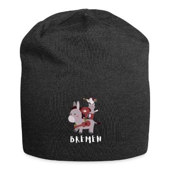 Bremen Town Musicians - Jersey-Beanie - Anthrazit - Vorne