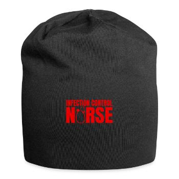 Hygiene Krankenschwester Geschenk - Jersey-Beanie - Schwarz - Vorne