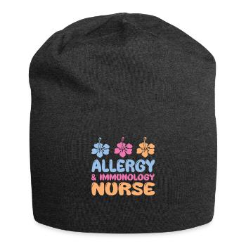 Allergie- und Immunologie Krankenschwester - Jersey-Beanie - Anthrazit - Vorne