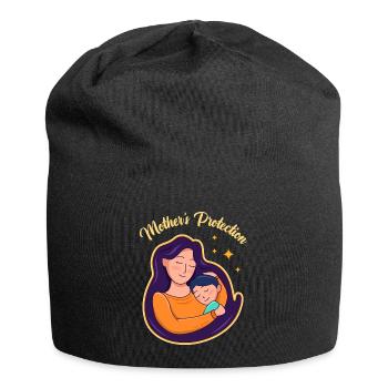 Mother's Day Strong Design - Jersey Beanie - black - Front