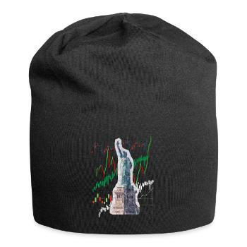 NY Stock Exchange Bull - Jersey-Beanie - Schwarz - Vorne