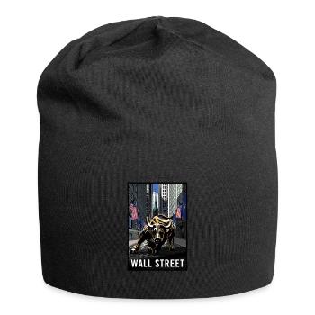NY Stock Exchange Bull - Jersey Beanie - black - Front