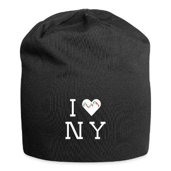 NY Stock Exchange Bull - Jersey-Beanie - Schwarz - Vorne