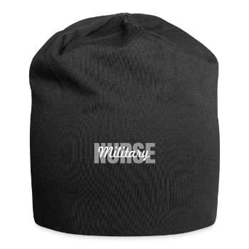 Infirmière militaire - Bonnet en jersey - noir - Devant