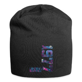 49TH BIRTHDAY 49 YEARS LIMITED EDITION 1977 - Jersey Beanie - black - Front