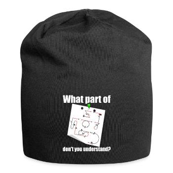 Which part of the Aresti aerobatic maneuvers - Jersey Beanie - black - Front