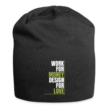 Développeur Web Développeur Web Amour - Bonnet en jersey - noir - Devant