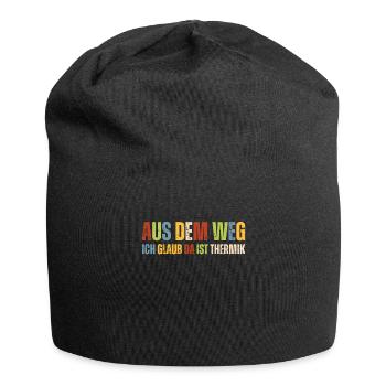 Ich Glaub Da ist Thermik RC Segelflieger - Jersey-Beanie - Schwarz - Vorne