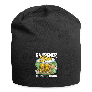 Hobby Gardener Garden Brothers Garden Beer - Bonnet en jersey - noir - Devant