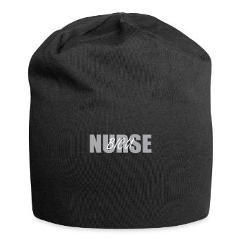 Burn nurse - Jersey Beanie - black - Front