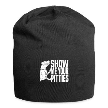 Pitbull Pity Pitbull Ban - Jersey Beanie - black - Front