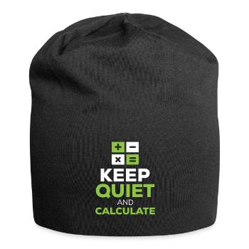 Physics Physicist Calculator Quantum Physics - Jersey Beanie - black - Front