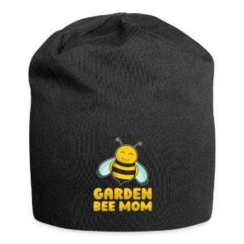 Amateur gardener garden mother garden bees - Jersey Beanie - black - Front