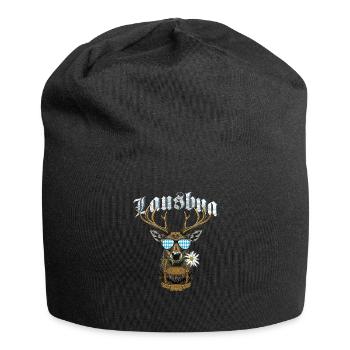 Lausbua T-shirt Chemise traditionnelle homme Chemise traditionnelle - Bonnet en jersey - noir - Devant