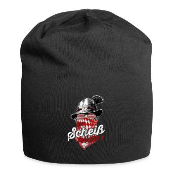 An Scheiss muas i Hirsch Grantler Bayern Grantln - Jersey-Beanie - Schwarz - Vorne
