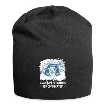 Physics Physicists complicate quantum physics - Jersey Beanie - black - Front