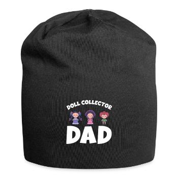Puppensammler Papa Puppen Sammeln - Jersey-Beanie - Schwarz - Vorne