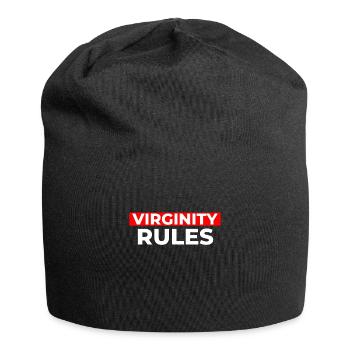 Christian Church - Virginity Rules - Jersey-Beanie - Schwarz - Vorne